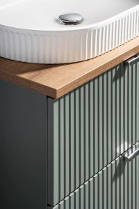 Comad Szafka pod umywalkę LINE REED GREEN D 82-50-2S zielona COMAD 12