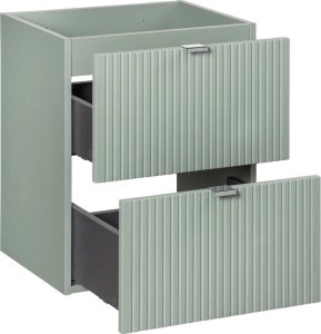 Comad Szafka pod umywalkę LINE REED GREEN D 82-50-2S zielona COMAD 3