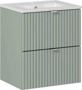 Comad Szafka pod umywalkę LINE REED GREEN D 82-50-2S zielona COMAD 6