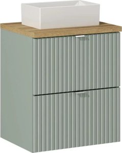 Comad Szafka pod umywalkę LINE REED GREEN D 82-50-2S zielona COMAD 8