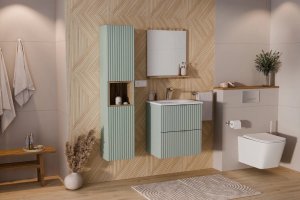Comad Szafka łazienkowa Line Reed Green D 80-03-2D zielona COMAD 10