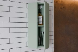 Comad Szafka łazienkowa LINE REED GREEN D 83-30-1D 30cm zielona COMAD 6