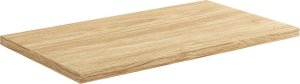 Comad Szafka pod umywalkę LUXOR BLACK 82-70-2S 70cm dąb olejowany/czarna COMAD 8