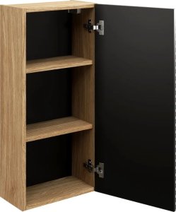 Comad Szafka łazienkowa OCEAN BLACK 83-35-1D 35cm dąb olejowany/czarna COMAD 3
