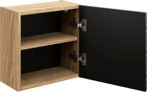 Comad Szafka łazienkowa OCEAN BLACK 83-35-1DQ 35x35cm dąb olejowany/czarna COMAD 3