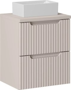 Comad Szafka pod umywalkę NOVA CASHMERE 82-50-2S 50cm kaszmirowa COMAD 14