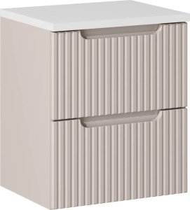 Comad Szafka pod umywalkę NOVA CASHMERE 82-50-2S 50cm kaszmirowa COMAD 15
