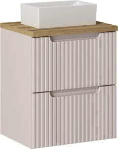 Comad Szafka pod umywalkę NOVA CASHMERE 82-50-2S 50cm kaszmirowa COMAD 18