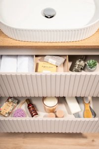 Comad Szafka pod umywalkę NOVA CASHMERE 82-50-2S 50cm kaszmirowa COMAD 6