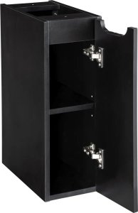 Comad Szafka łazienkowa NOVA BLACK D2 81-20-1D 20cm czarna COMAD 4