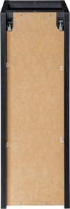 Comad Szafka łazienkowa NOVA BLACK D2 81-20-1D 20cm czarna COMAD 5