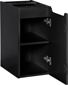 Comad Szafka łazienkowa NOVA BLACK D2 81-30-1D 30cm czarna COMAD 4