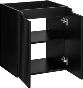 Comad Szafka pod umywalkę NOVA BLACK 82-50-2D 50cm czarna COMAD 4