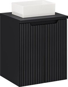 Comad Szafka pod umywalkę NOVA BLACK 82-50-2D 50cm czarna COMAD 10