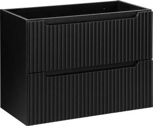 Comad Szafka pod umywalkę NOVA BLACK 82-80-2S 80cm czarna COMAD 1