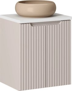 Comad Szafka pod umywalkę NOVA CASHMERE 82-50-2D 50cm kaszmirowa COMAD 13