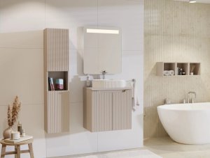 Comad Szafka pod umywalkę NOVA CASHMERE 82-50-2D 50cm kaszmirowa COMAD 14