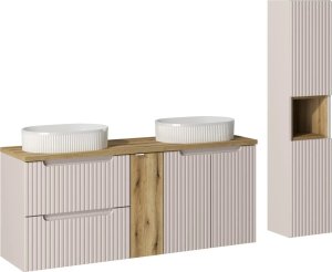 Comad Szafka pod umywalkę NOVA CASHMERE 82-60-2S 60cm kaszmirowa COMAD 16