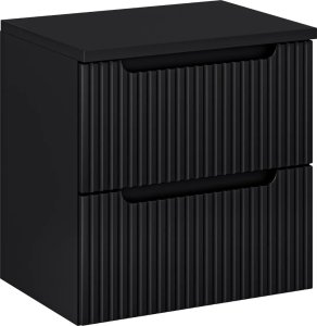 Comad Szafka pod umywalkę NOVA BLACK 82-60-2S 60cm czarna COMAD 16