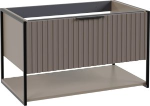 Leloup Szafka pod umywalkę TURF LOVERS GREY 80-1S 80cm szara STRAMA 1