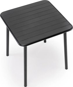 Halmar Stolik ogrodowy BOSCO 70x70 czarny HALMAR 5