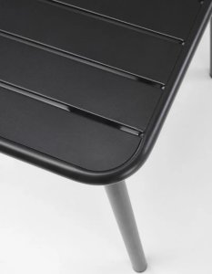 Halmar Stolik ogrodowy BOSCO 70x70 czarny HALMAR 7