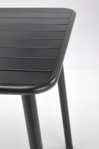 Halmar Stolik ogrodowy BOSCO 70x70 czarny HALMAR 8