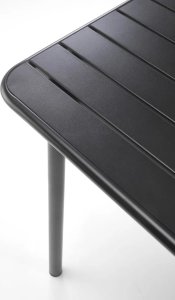 Halmar Stolik ogrodowy BOSCO 70x70 czarny HALMAR 9