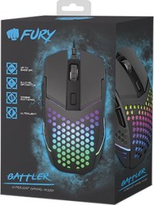 Klawiatura + mysz Fury Zestaw przewodowy klawiatura Fury Spitfire + mysz Fury Battler 7
