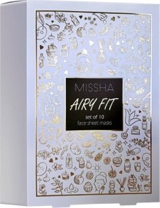 Missha Missha Airy Fit Face Sheet Masks maseczki w płachcie 10szt 1