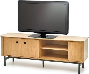 Halmar Szafka RTV SMART 167 dąb/czarna HALMAR 2