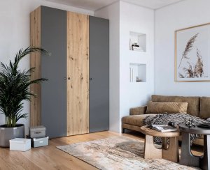 Halmar Front szafy modułowej FLEX F2 50 ciemnoszary HALMAR 2