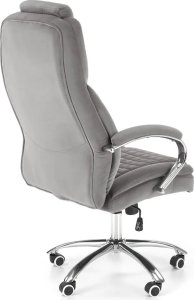 Krzesło biurowe Halmar Fotel biurowy KING 2 VELVET szary HALMAR 3