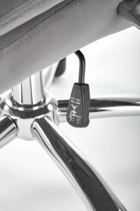 Krzesło biurowe Halmar Fotel biurowy KING 2 VELVET szary HALMAR 8