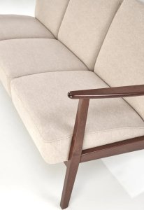 Halmar Sofa MILANO 3S beżowa/orzech HALMAR 11