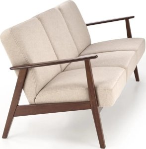 Halmar Sofa MILANO 3S beżowa/orzech HALMAR 2
