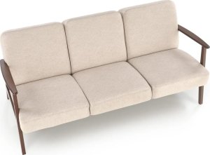 Halmar Sofa MILANO 3S beżowa/orzech HALMAR 7