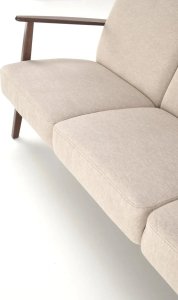 Halmar Sofa MILANO 3S beżowa/orzech HALMAR 10
