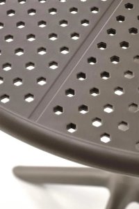 Halmar Stolik ogrodowy CALVO 60x60 khaki z tworzywa PVC HALMAR 7