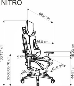 Fotel Halmar NITRO czarny/czerwony (V-CH-NITRO-FOT) 13