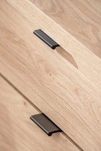 ASM Meble Komoda PEDRO hickory jackson/czarna ASM Meble 10