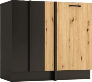 Stolkar Zestaw mebli kuchennych ANIKA 2,0x2,6 grafitowy/dąb artisan STOLKAR 9