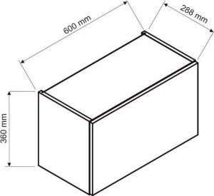 Stolkar Zestaw mebli kuchennych ISABEL dł. 2m czarny mat/dąb artisan STOLKAR 14