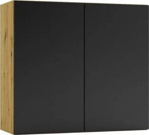 Stolkar Zestaw mebli kuchennych ISABEL dł. 2m czarny mat/dąb artisan STOLKAR 9