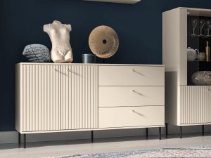 ML Meble Komoda ELLEN 2D3S kaszmir ML MEBLE 4