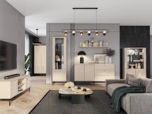 ML Meble Komoda ELLEN 2D3S kaszmir ML MEBLE 8