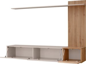 ASM Meble Meblościanka SOLO kaszmir/dąb artisan 3