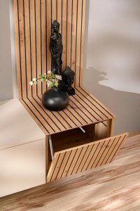 ASM Meble Meblościanka SOLO kaszmir/dąb artisan 7