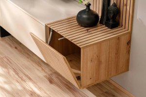 ASM Meble Meblościanka SOLO kaszmir/dąb artisan 8