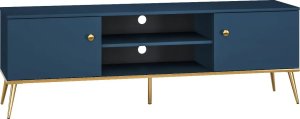 ML Meble Szafka RTV BLU 160 granatowa ML MEBLE 1